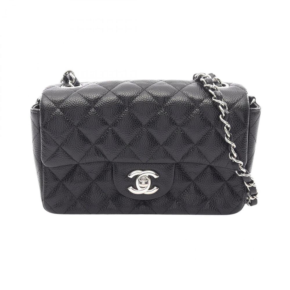 Chanel Mini Matelasse 20 Shoulder Bag/Handbag, Caviar Leather (Grained Calfsk...